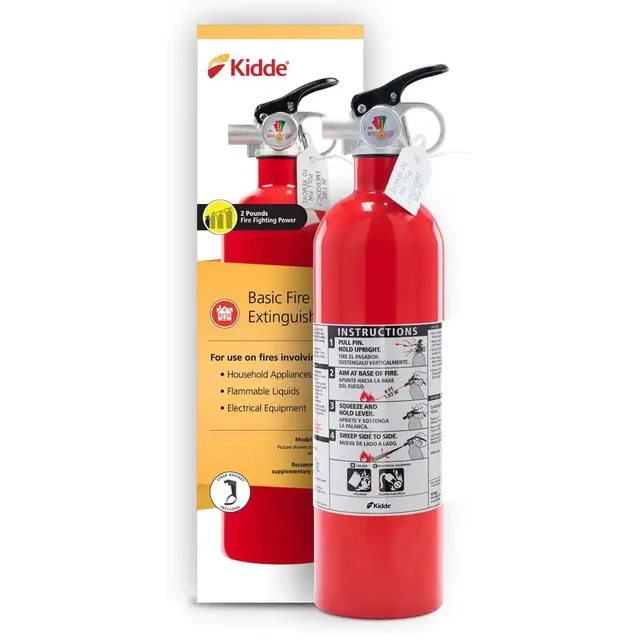 5-B:C Rated Disposable Fire Extinguisher | (NEW) (FREE SHIPPING)