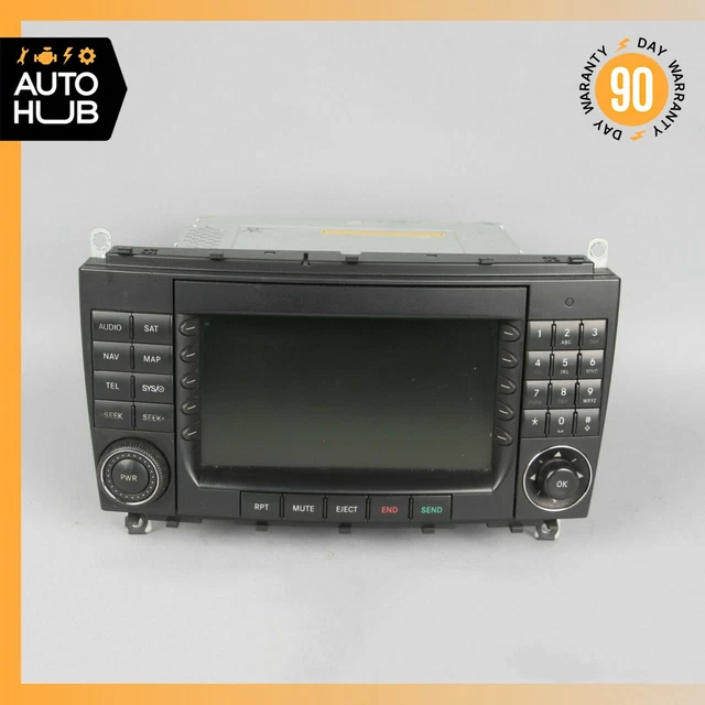 05-09 Mercedes W209 CLK550 CLK63 AMG Command Head Unit Radio Navigation CD OEM