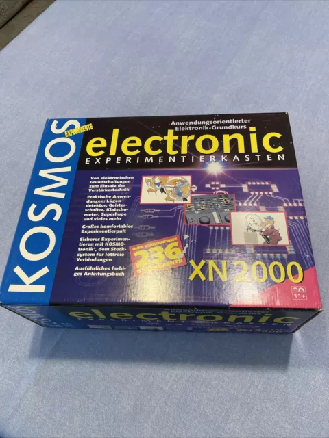Kosmos Electronic XN-2000 Experimentierkasten | 100% Komplett Unbenutzt