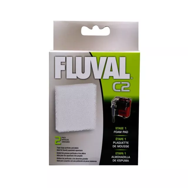 Fluval Cartouche de Mousse pour C2-Filter, Nouveau