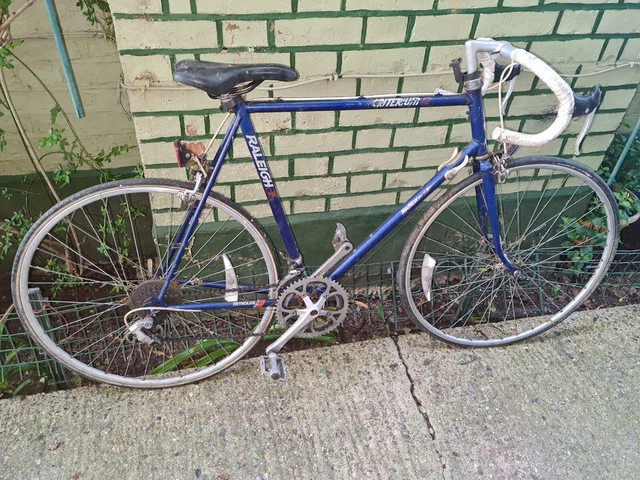 VINTAGE BICYCLE RALEIGH Criterium 12 Triathlon Reynolds 501 Road Racing Bike 24 EUR 72 31 PicClick FR