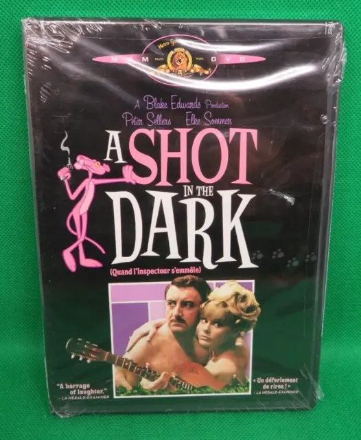 Sealed Movie DVD Peter Sellers PINK PANTHER A Shot In The Dark Also In French