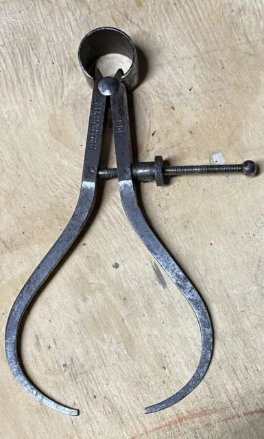Brown & Sharpe No. 806 Outside Calipers With Quick Nut And Pat. Date , 4"