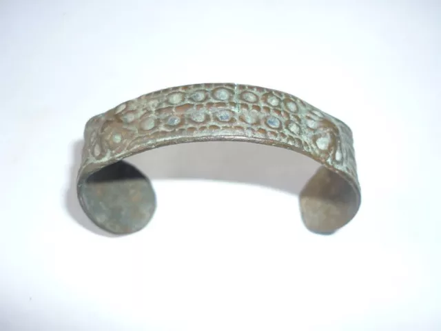 Antique Ottoman Empire Brass Bracelet 18 Century 2