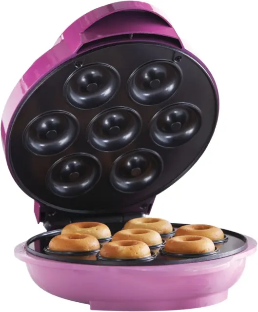 Donut Maker Mini Machine Non-Stick Breakfast Snacks Dash Kid-Friendly Desserts