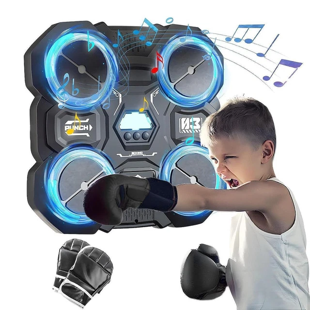 Machine De Boxe Musicale Bluetooth 2025 - 9 Vitesses, Comptage Automatique - Pour Enfants Et Adultes - Fixation Murale Sans Perçage