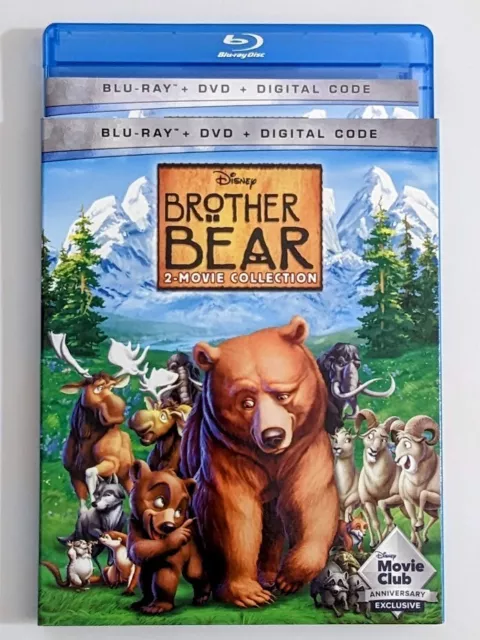 Brother Bear 2-Movie Collection (Blu-ray + DVD, Disney Movie Club Exclusive)