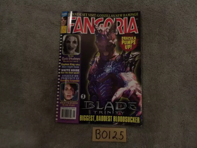 Fangoria Magazine / 239 / January 2005 / No Label / Blade Trinity / Godzilla