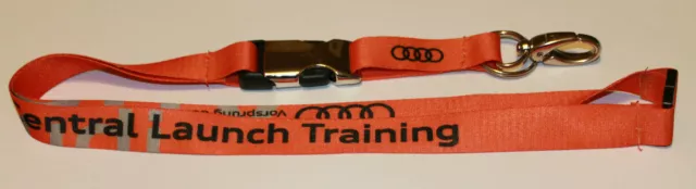 Audi Central Launch Training Schlüsselband Lanyard NEU (T243)