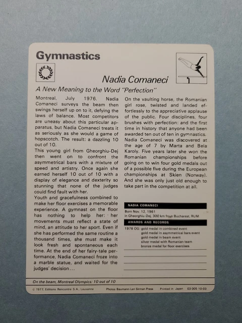 Carte Sportive Sportscaster 1979 #78-15, Vladimir Golubnichi, Marche Olympique