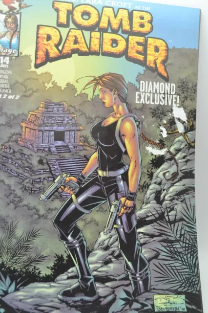 Tomb Raider Comic Vol 1  Issue 14 Jul21 part 2 of 2 Diamond Exclusive