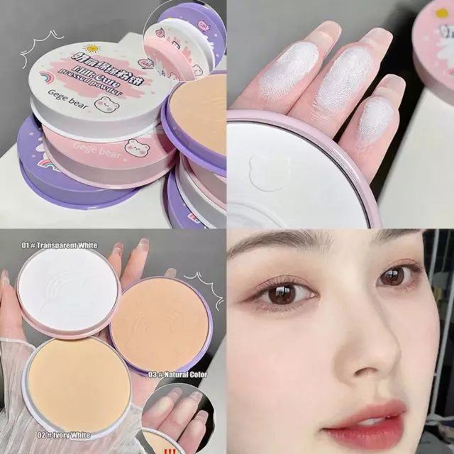 Oil Control Soft Pressed Powder For Moisturizing and Makeup Waterproof Z3H6