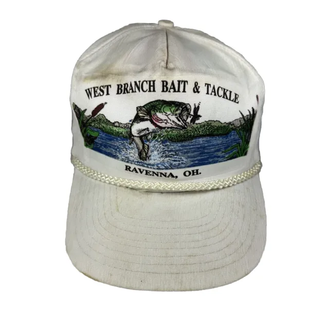 ALEX LANGERS FLYING Lure Hat Cap Bass Fishing Tackle Snapback Blue Vtg  $13.17 - PicClick