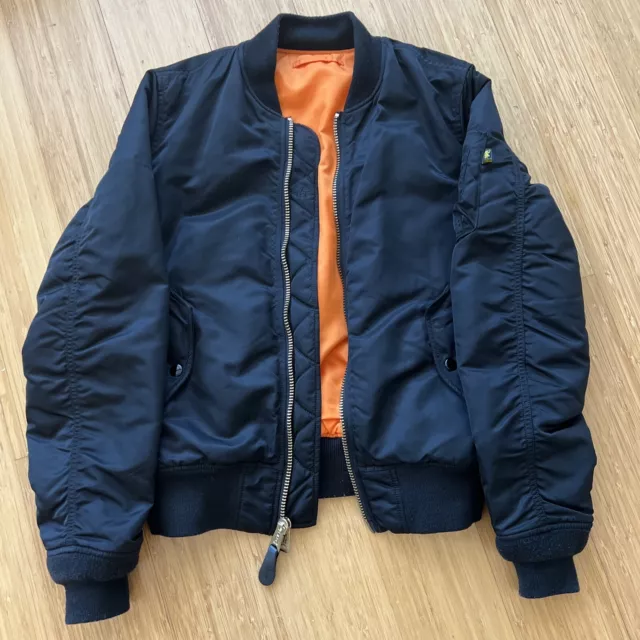 [Size S] Alpha Industries MA-1 Bomber Jacket - GREAT CONDITION 🔥