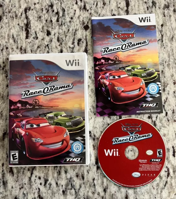 Disney Cars Race o Rama - Game Nintendo Wii - Complete Mint - Pal