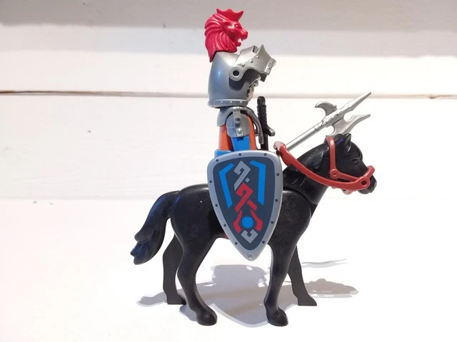 PLAYMOBIL CHEVALIER A la licorne cheval tournoi chateau roi EUR 9,00