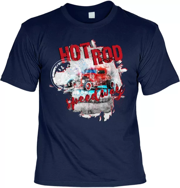 Uomo T-Shirt - Hot Rod Speedway - Iconica Regalo per Uomini Detto Shirts