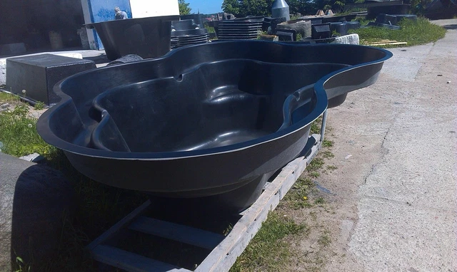T 2300 LITER koi koiteich gartenteich gfk teich becken PRODUZENT
