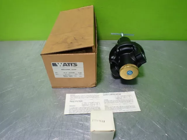 Euc-Watts R119-06Cg/M2: Air Regulator. 3/4" 0/125 Max Psi
