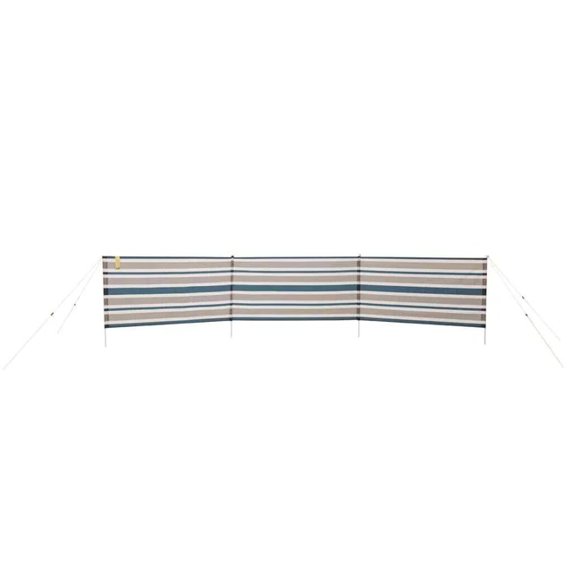 Idena Strand Windschutz 5m Blau-weiß Gestreift - Beach Wind Screen 80cm Hoch