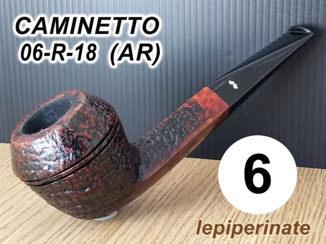 Pipa - Estate Pipe - Pfeife - I N.6  CAMINETTO  06-R-18 (AR) HAND MADE CUCCIAGO