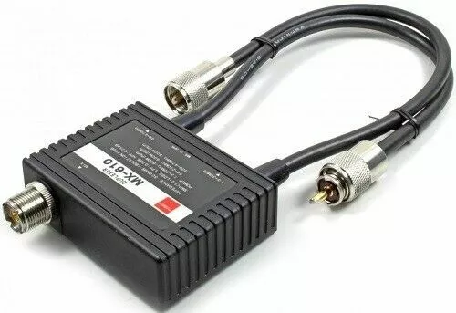 DIAMOND MX 610 DUPLEXER (1.3-30MHz/ 49-470MHz) HF VHF UHF