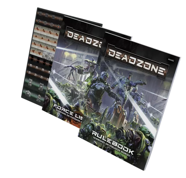 Deadzone 3.0 Rulebook Pack - Mantic Scifi Skirmish Game Rule Book Alt 40k THG