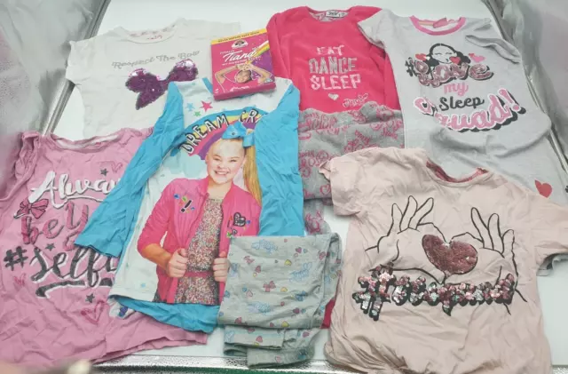 Hearts By Tiana & Jojo Siwa Clothing bundle Age 7-9 + Tiana DVD