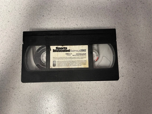 MAILLOT DE BAIN Sports Illustrated 2002 VHS. Heidi Klum ! Yamila ...