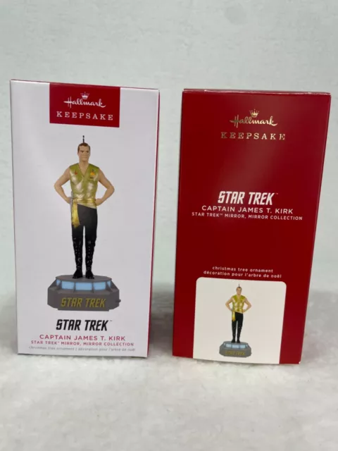 Hallmark Keepsake Captain James T Kirk Star Trek Mirror Mirror Ornament (Qty 1)