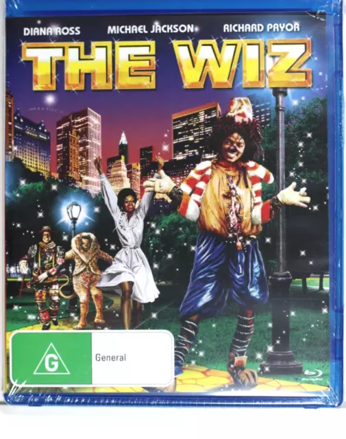 The Wiz - Michael Jackson, Diana Ross - Blu-ray - Region B New Sealed