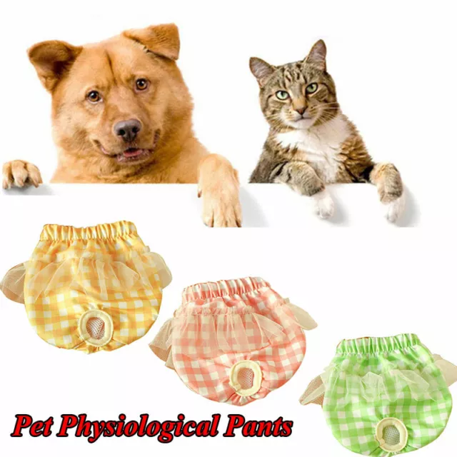 Mascota Sanitarios Pantalones Menstrual Perro Pequeño Suministros Fisioló <