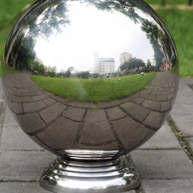 Glass Balls Decorative For Yard Outdoor Metal Garden Base Show Rack