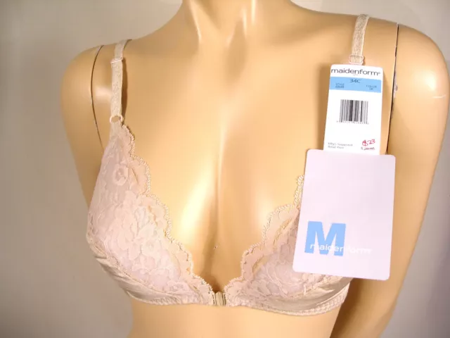 Bra Front Closure Maidenform Classic Sweet Nothings Lightly Lined Soft Cup 6848