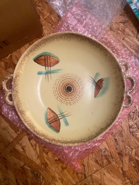 antike Keramik Schale von Elsterwerda - handbemalt um 1935 ⚡Sammlungsauflösung⚡