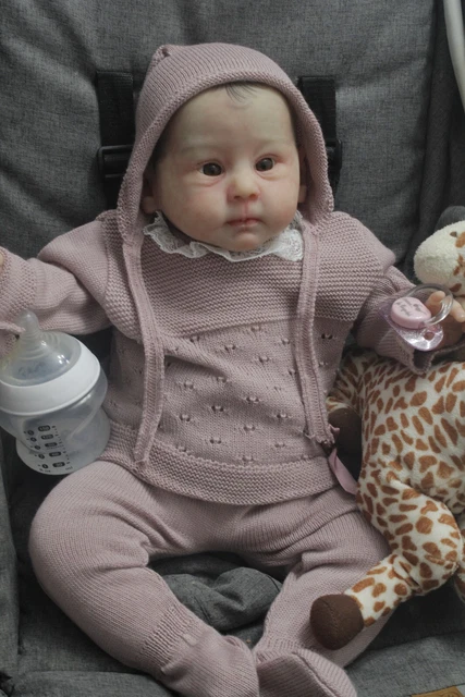 Poupée Reborn Elfe Mini - Lestée, Faite Main, Adorable - Neuf