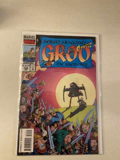 Groo The Wanderer #120 - Final Issue - Low Print Run - Rare -