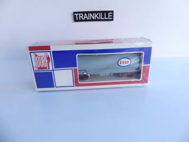 Jouef Champagnole 6509 Wagon Citerne A Bogies Sncf Esso Sous Blister