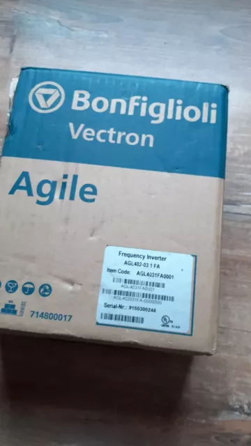 bonfiglioli vectron agile frequency inverter AGL402-03 1 FA