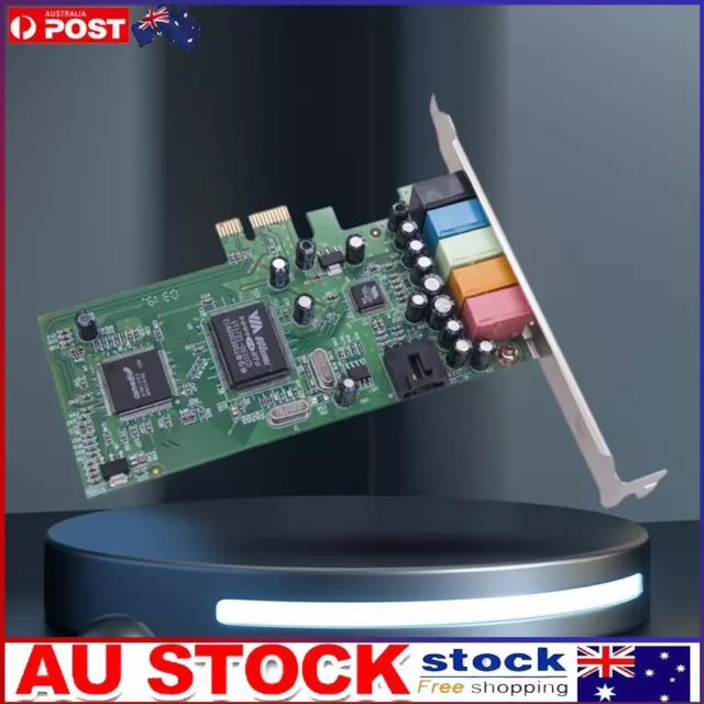 PCI-E Audio Digital Sound Card CMI8738 Chipset PCI-E Audio Adapter 24-bit 48 KHz