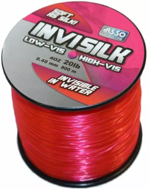 Asso Invisilk 4oz * Sea Fishing Line Fishing Angling *