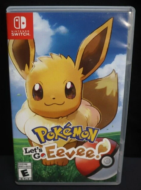 POKEMON LET'S GO Eevee! (Nintendo Switch) In Case Tested $39.99 ...
