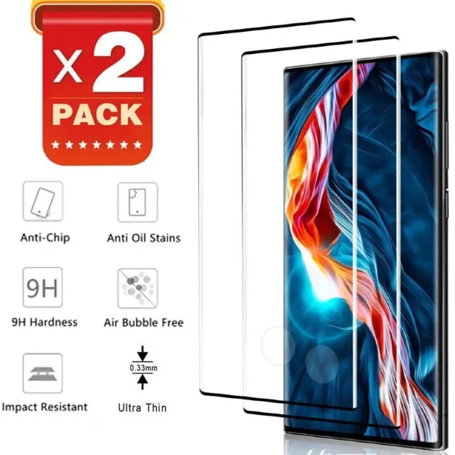 2X Tempered Glass Screen Protector For Samsung S8 S9 S10 S20 S21 S22 S23 A14 A32