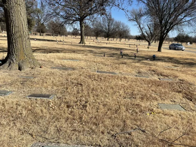 2 Burial Plots Wichita KS. White Chapel Memorial Gardens Last Supper. Lot 274