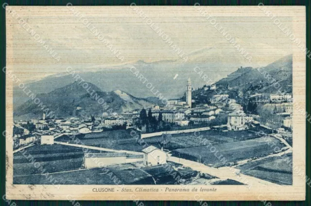 Bergamo Clusone cartolina RB7004