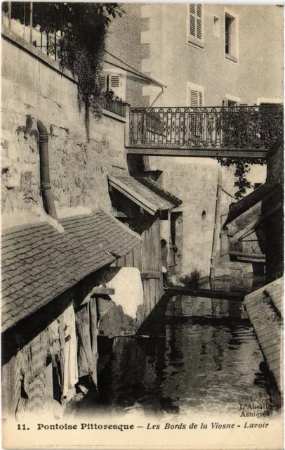 CPA Pontoise Les Bords de la Viosne, Lavoir FRANCE (1308571)