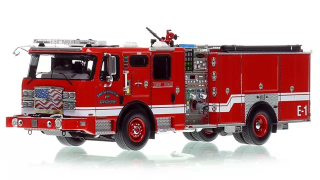 Fire Replicas 1/50 Memphis FD 2022 E-One Typhoon Engine 1 North Memphis New