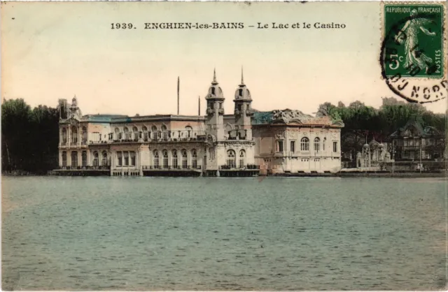 CPA Enghien les Bains Le Lac et le Casino FRANCE (1308168)