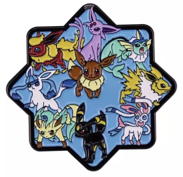 Pokemon Eeveelutions Spinning Enamel Pin – Pugnacious Pins