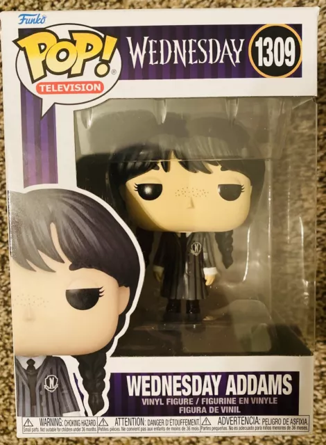 NIB Funko Pop! Wednesday Addams #1309 Jenna Ortega TV Series